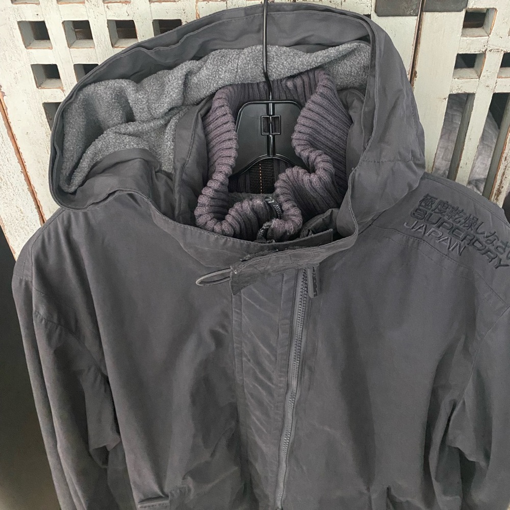 Dark Gray Superdry Windcheater - image 6